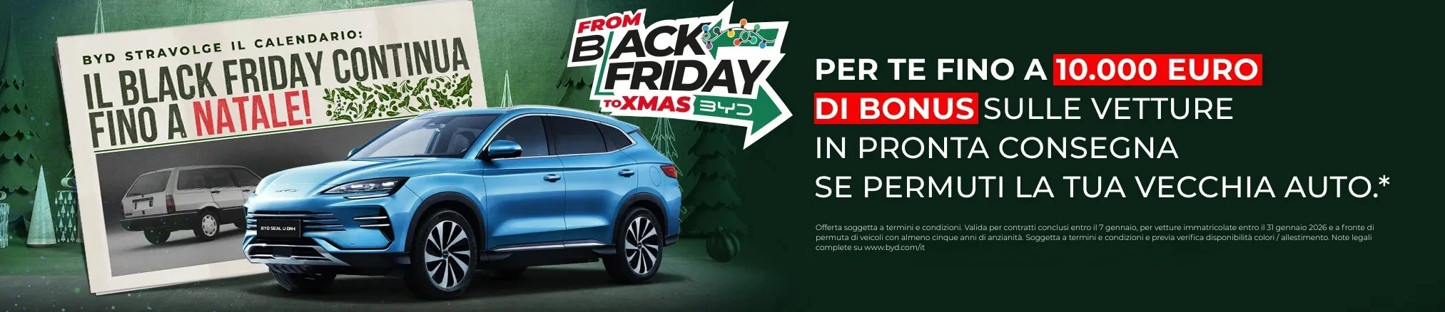 Offerte di Natale su gamma elettrica e ibrida plug-in 九州酷游: Fino a 10.000€ di bonus